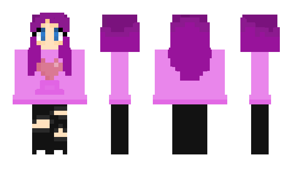 Minecraft skin dypis