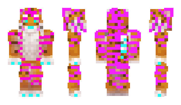 Minecraft skin Cottonthetiger