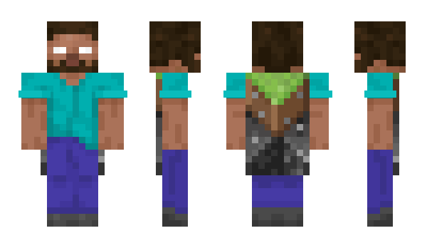 Minecraft skin overlypowerful