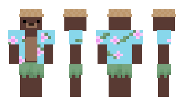 Minecraft skin BlackCaps