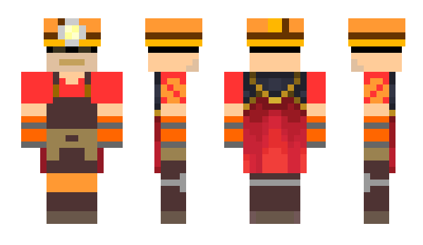 Minecraft skin Hokar