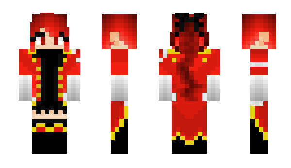 Minecraft skin Seacia