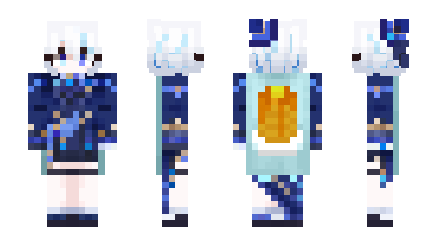 Minecraft скин по нику Pawlickr