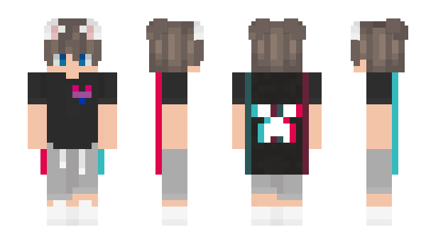 Minecraft skin FemboyPookie