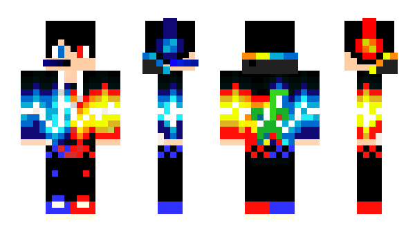 Minecraft skin TNTDF