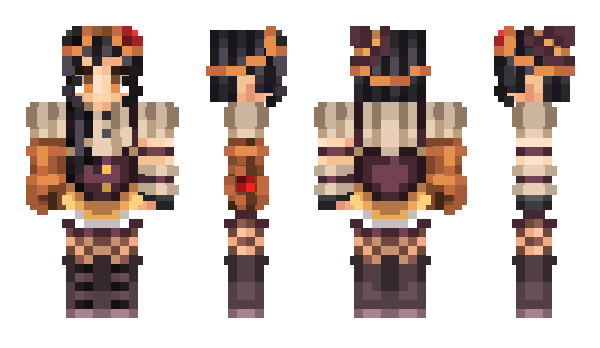 Minecraft скин по нику ONYXBunny04