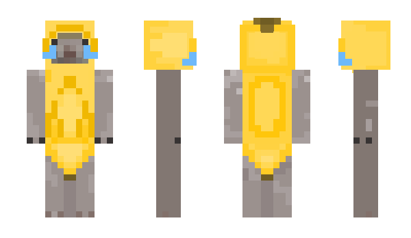 Minecraft скин по нику BananaMew
