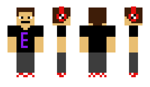 Minecraft skin endercrafterHD