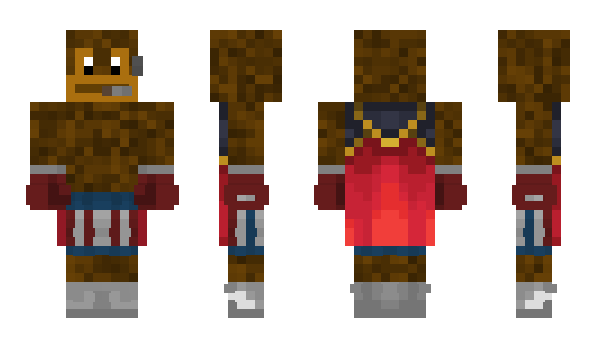 Minecraft скин по нику Monekey