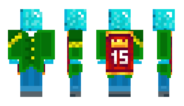 Minecraft skin TrinyRodAg
