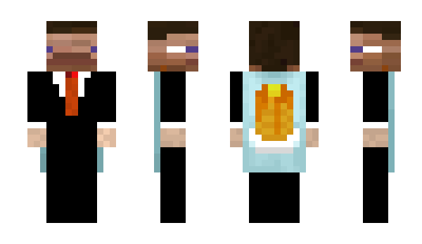 Minecraft skin groene_lunch