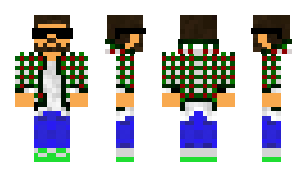 Minecraft skin MrWolfid