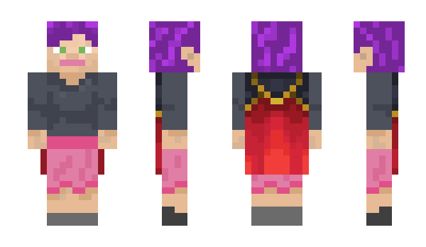 Minecraft skin kristinaa