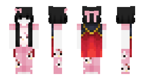 Minecraft skin NotLunavis