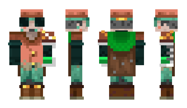 Minecraft skin sudo_user