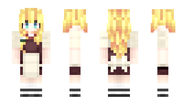 Minecraft skin KirisameMarsia