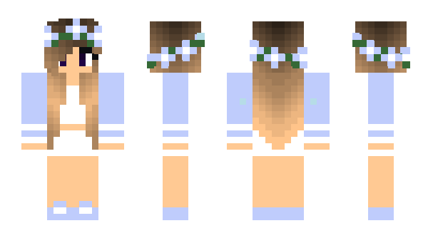 Minecraft skin laura202