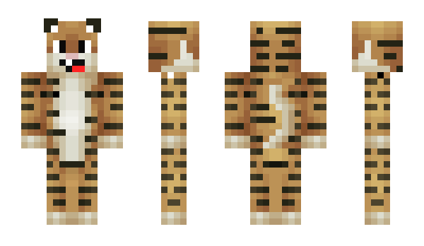 Minecraft skin tiikeri223