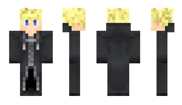 Minecraft skin Roxas_UwU