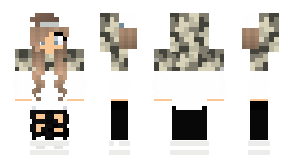 Minecraft skin White_Ghost
