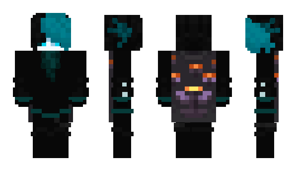 Minecraft skin FrostyNoire_