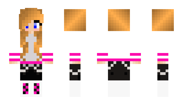 Minecraft скин по нику DisneyDuchess