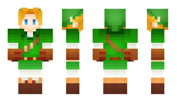 Minecraft skin greengreen