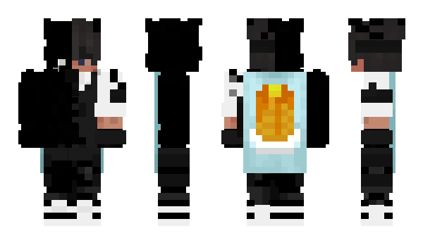 Minecraft skin qbct
