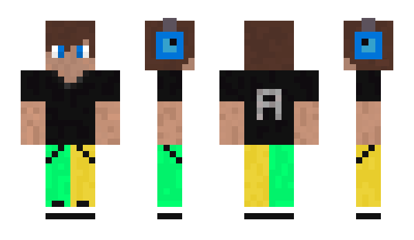 Minecraft skin Dikktor