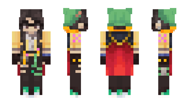 Minecraft skin RemAka