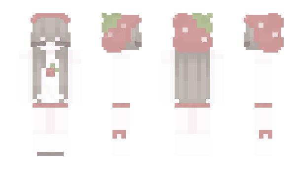 Minecraft skin strawbjens