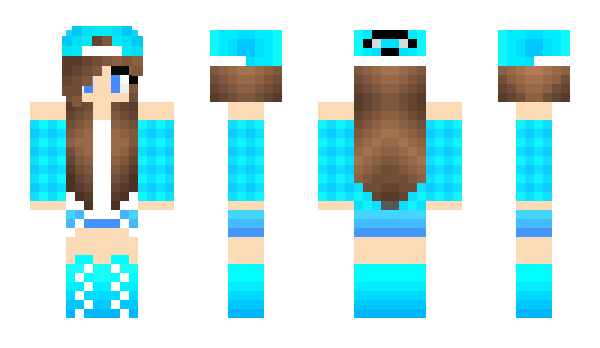 Minecraft skin Blue_Bear999