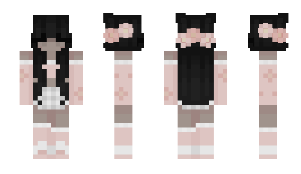 Minecraft skin Prostituta