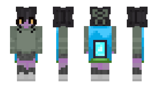 Minecraft скін по ніку Emi_lotic