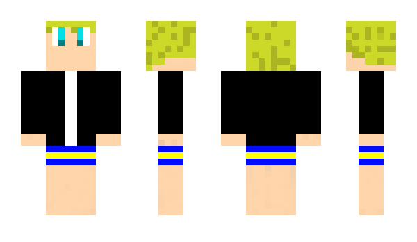 Minecraft skin EmBlue