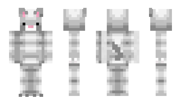 Minecraft skin kitkatik