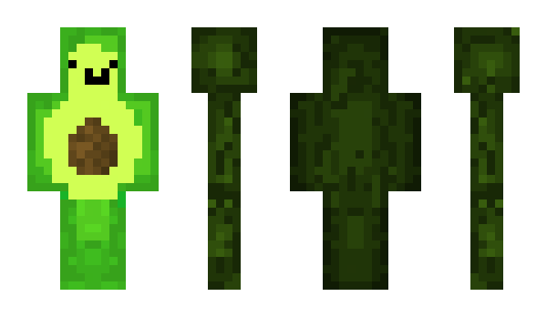 Minecraft skin avokado1337