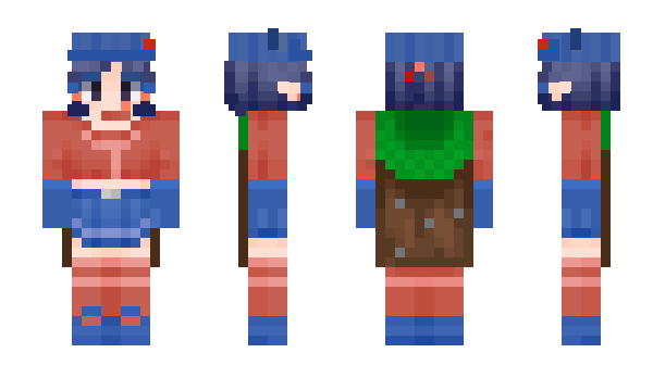 Minecraft skin RoseQuartzRogue