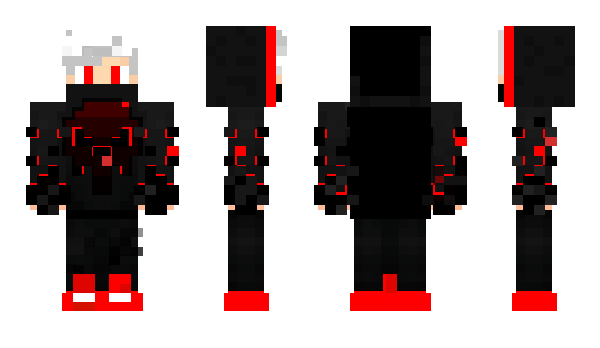 Minecraft skin ReDNyX