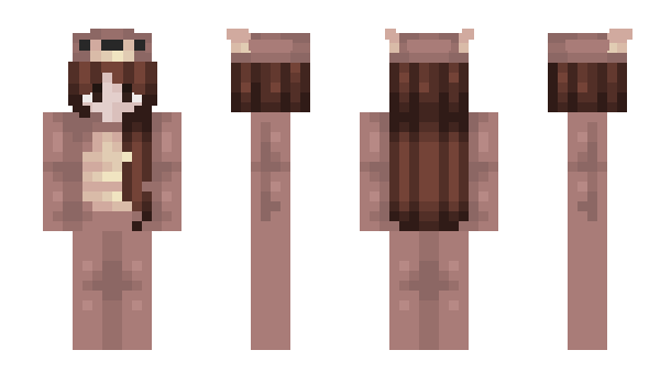 Minecraft skin oliveM