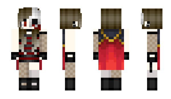 Minecraft skin XMaggotPrincessX