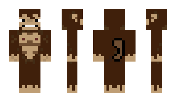 Minecraft skin DaYappinApe