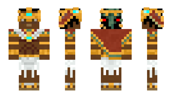 Minecraft skin Tlalocan