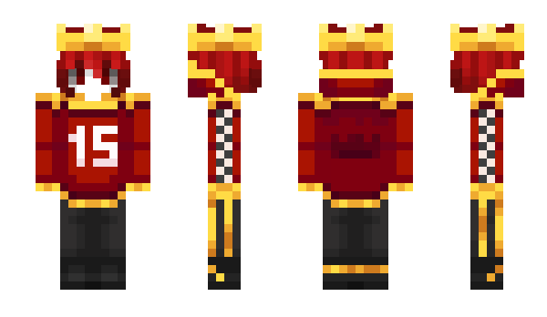 Minecraft skin AesTheTicsz