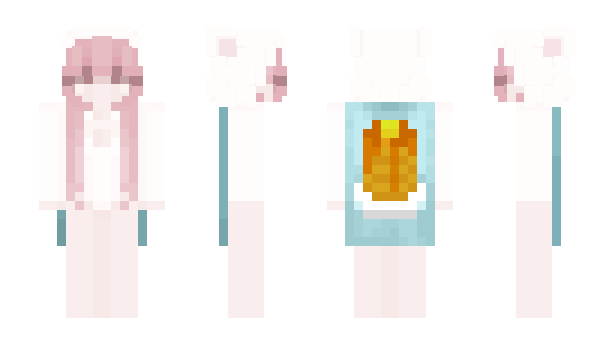 Minecraft skin StickyGirlFeet