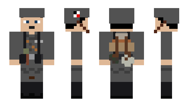 Minecraft skin Germanleader