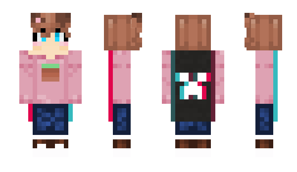 Minecraft skin PixeledInu