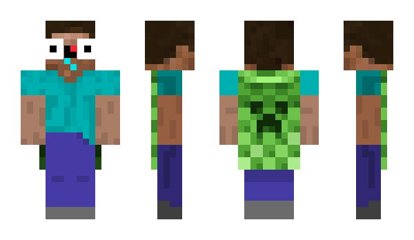 Minecraft skin B4dL1f3