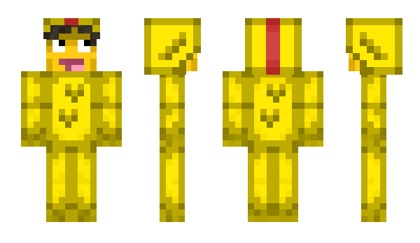 Minecraft skin Ruspelkeks