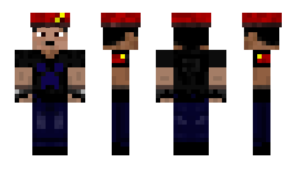 Minecraft skin HKV